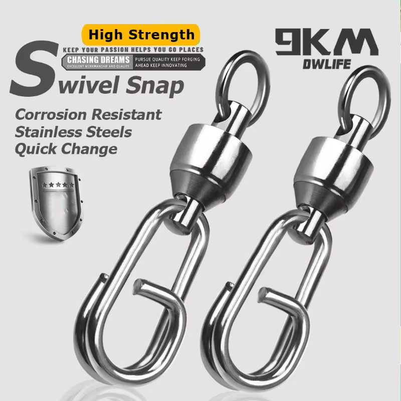 YOTO Fishing Swivels Snap Ball - đánh giá và giá Freshwater Line
