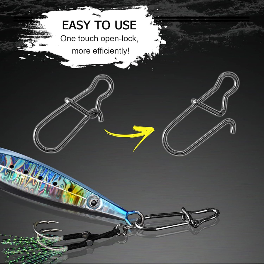 50Pcs Crankbait Snaps Stainles - đánh giá và giá Fishing Line Cutter