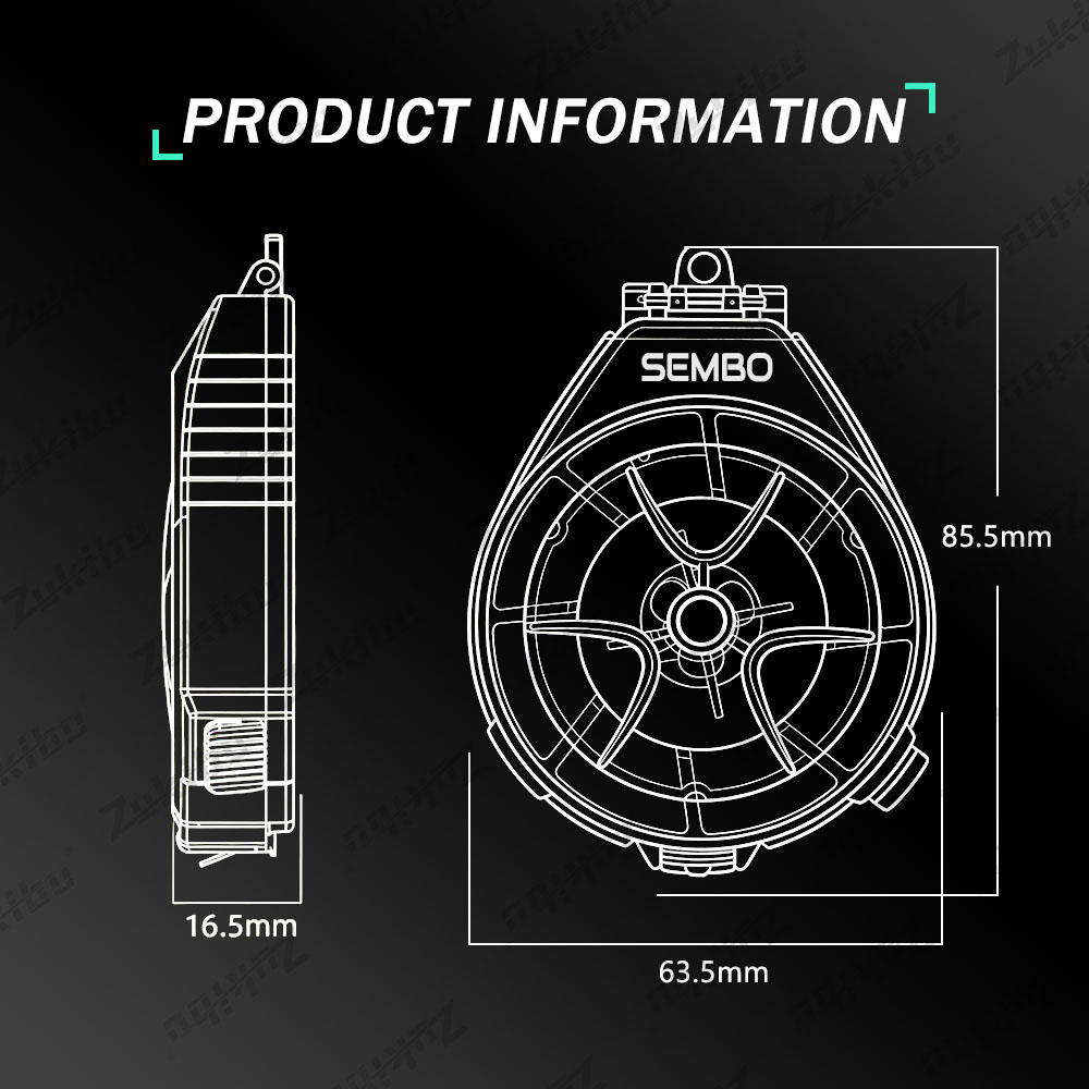 ZUKIBO Compact Line Storage Bo - đánh giá và giá Fishing Line Dispenser